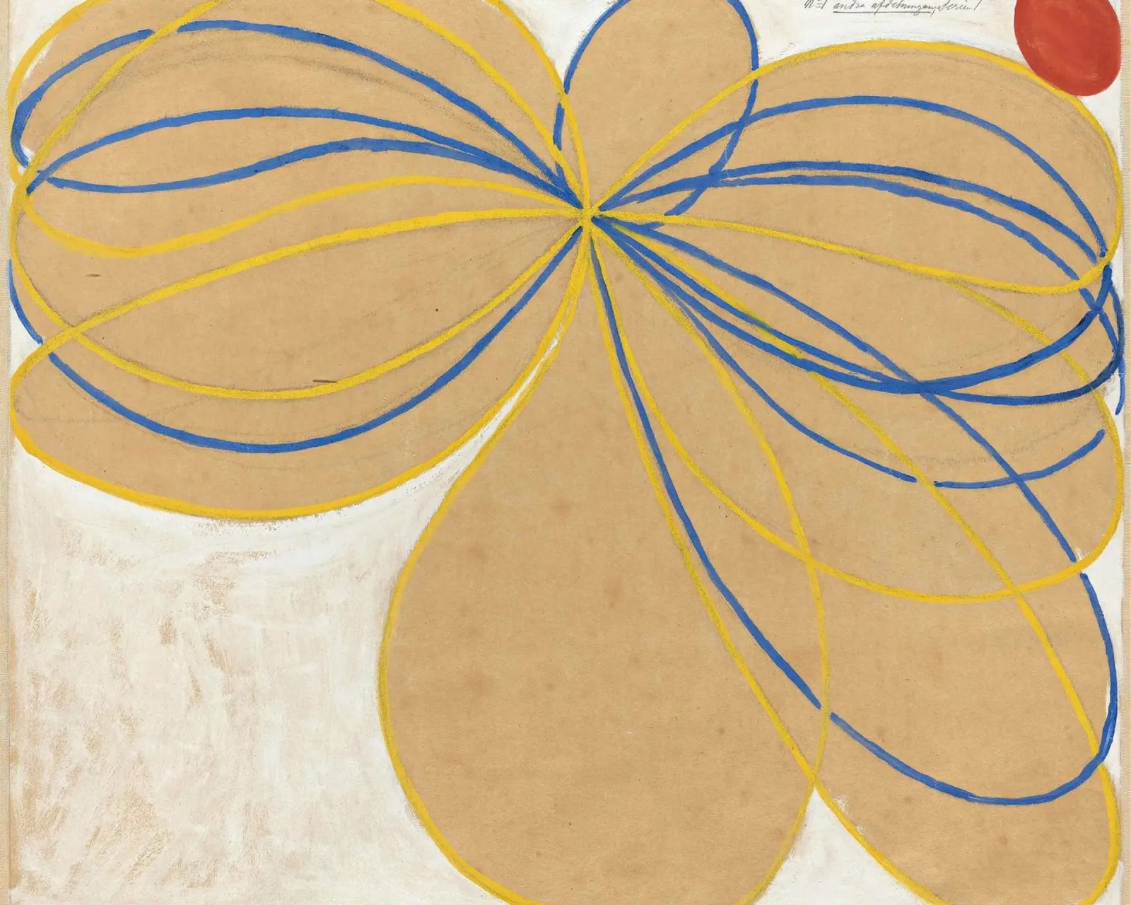 Hilma af Klint La stella a sette punte Astratto plexiglass da homdeco