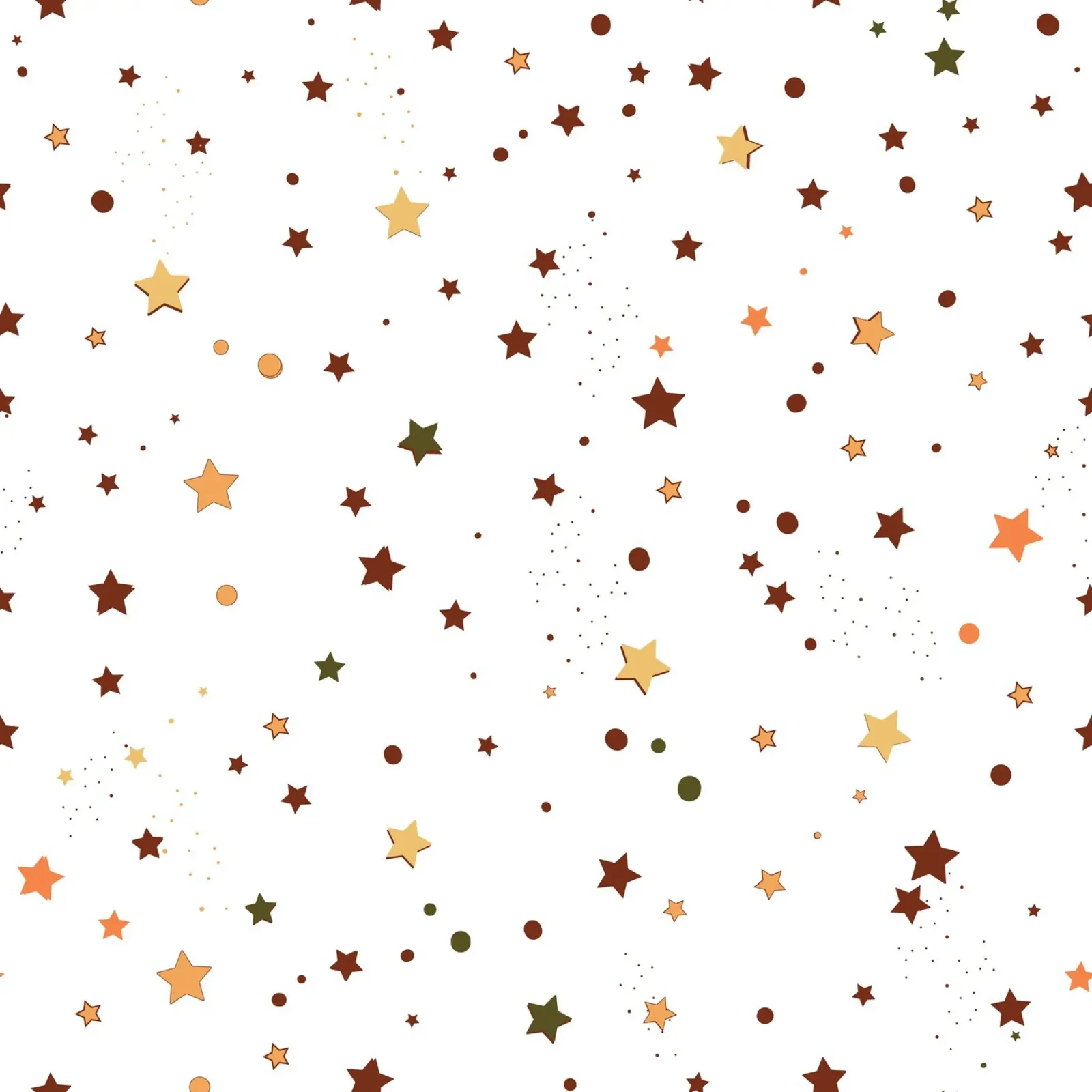 Stelle colorate d'autunno senza cuciture carta hahnemühle da gulsengunel