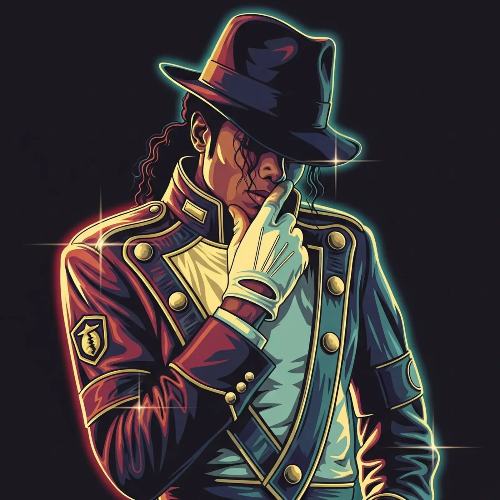 Michael Jackson style pellicola backlit da Lembayung art