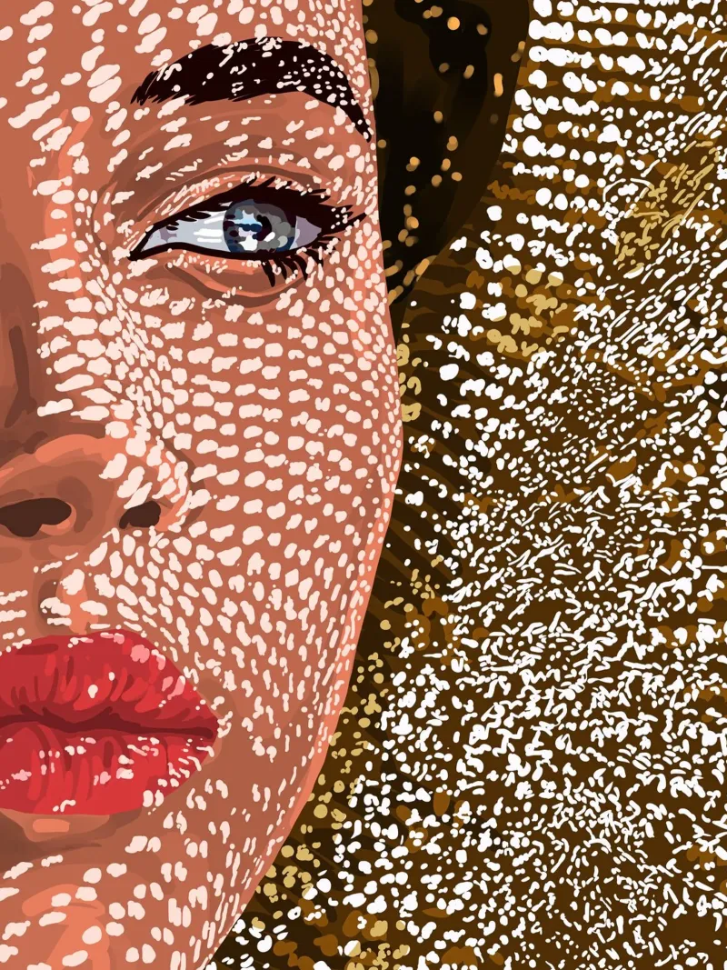 Under The Jute Hat hahnemühle by 83oranges