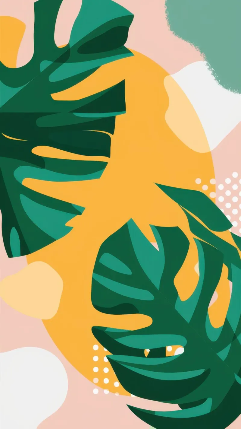 Monstera Golden Hour pellicola backlit da Bring Haven