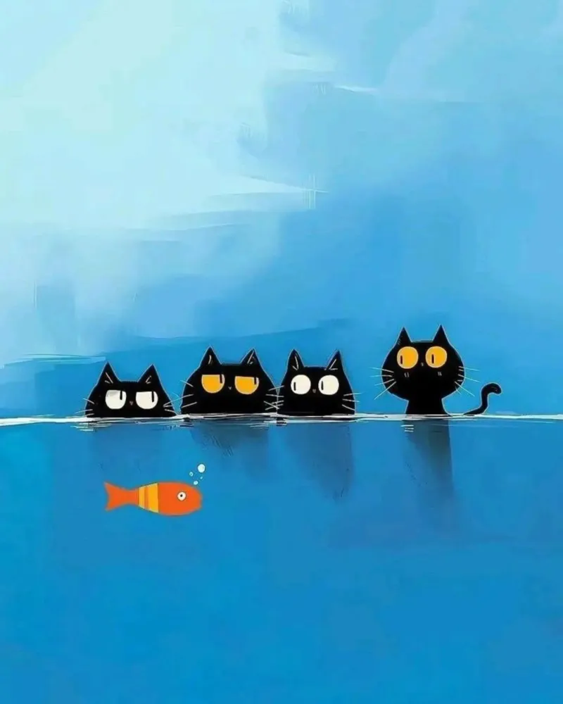 whiskers tails pellicola backlit da prindy