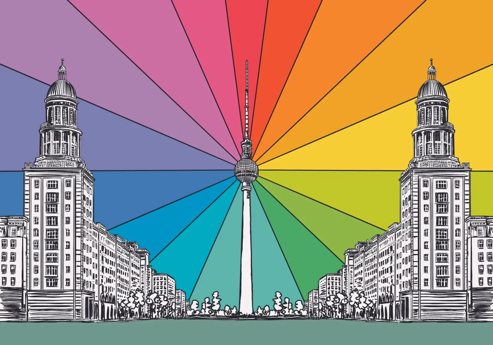 Berlin Frankfurter Tor hahnemühle by KP Design