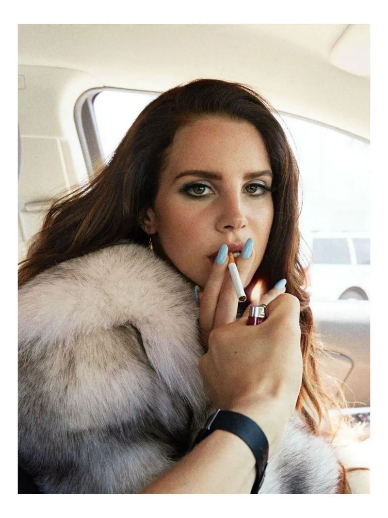 Stile da fumo Lana Del Rey poster da licongeilish