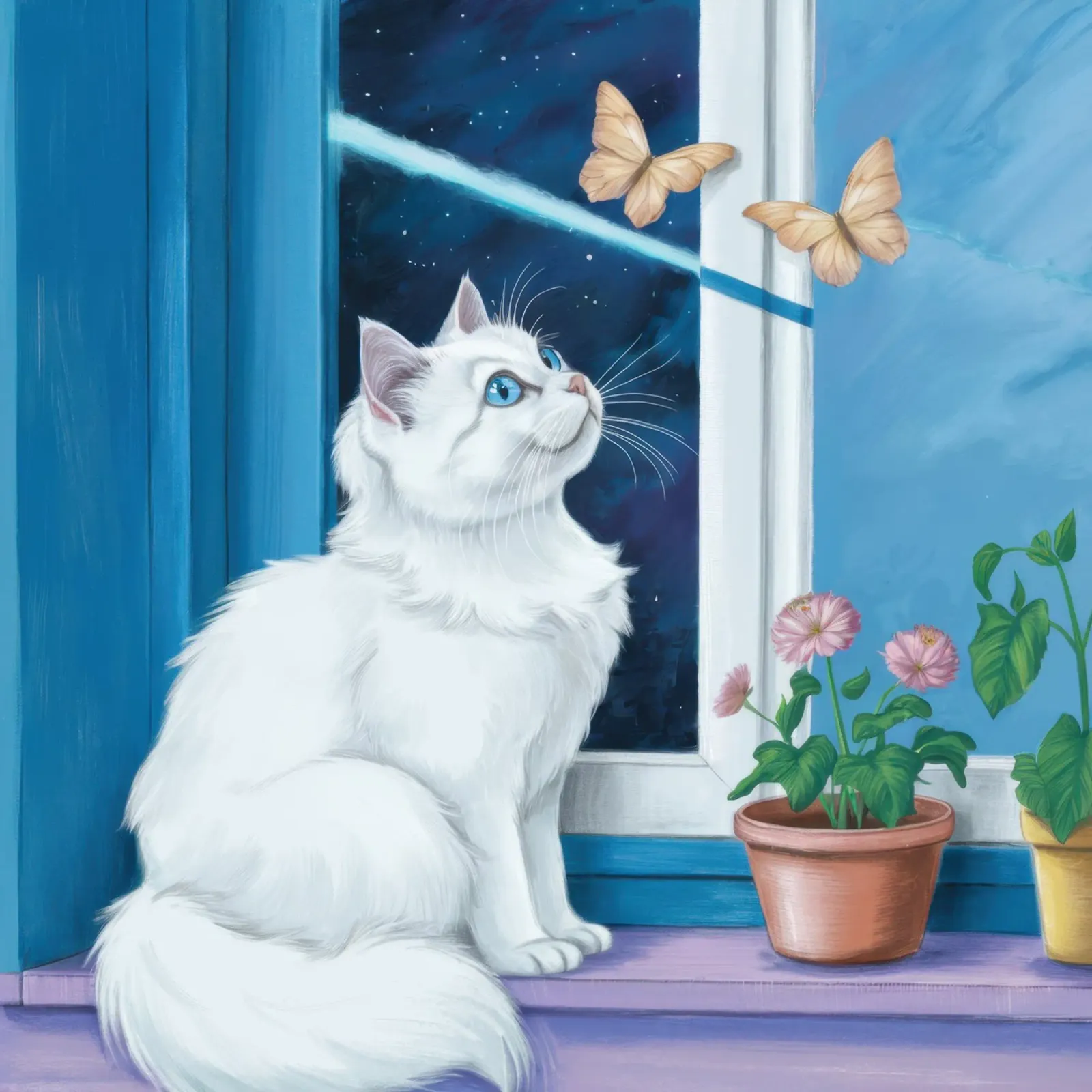 Window Sill Wonder poster by Flock Reverie