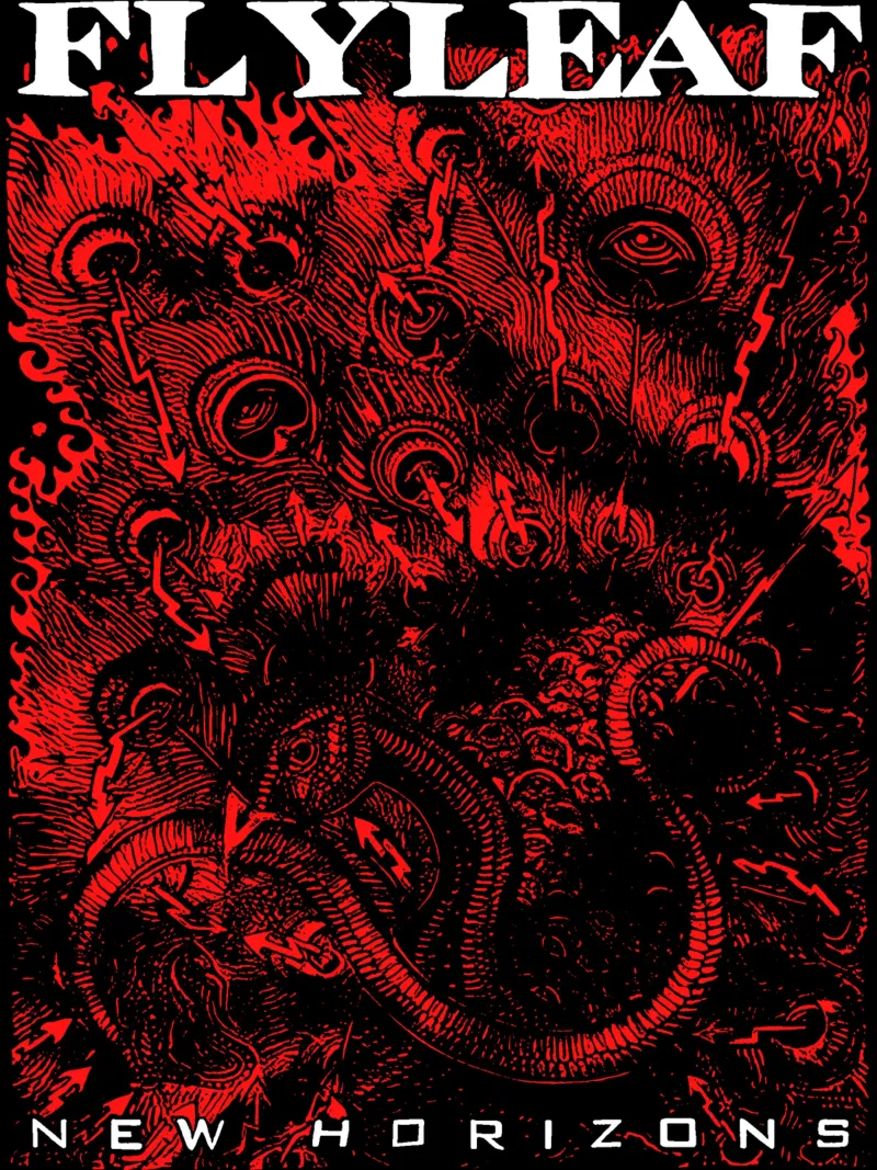 Maglietta classica Red Peacock Flyleaf pellicola backlit da ngrhdesignco