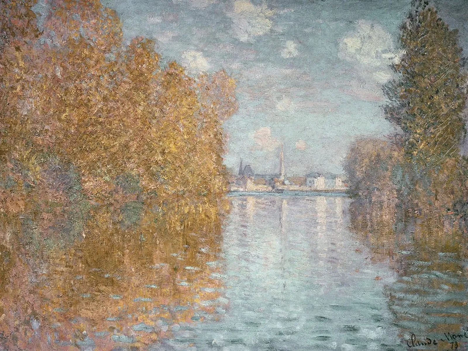 Effetto autunno ad Argenteuil pellicola backlit da RodneyArt