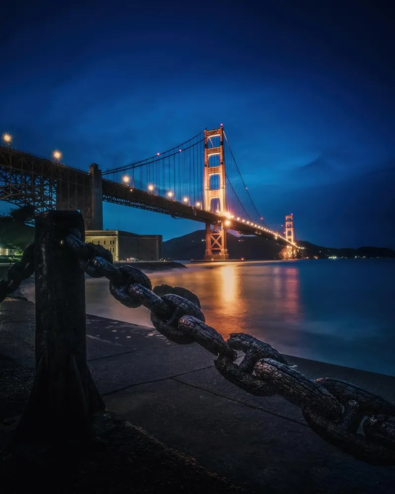 Visione del Golden Gate, San Francisco carta hahnemühle da Wanderlust Vibes