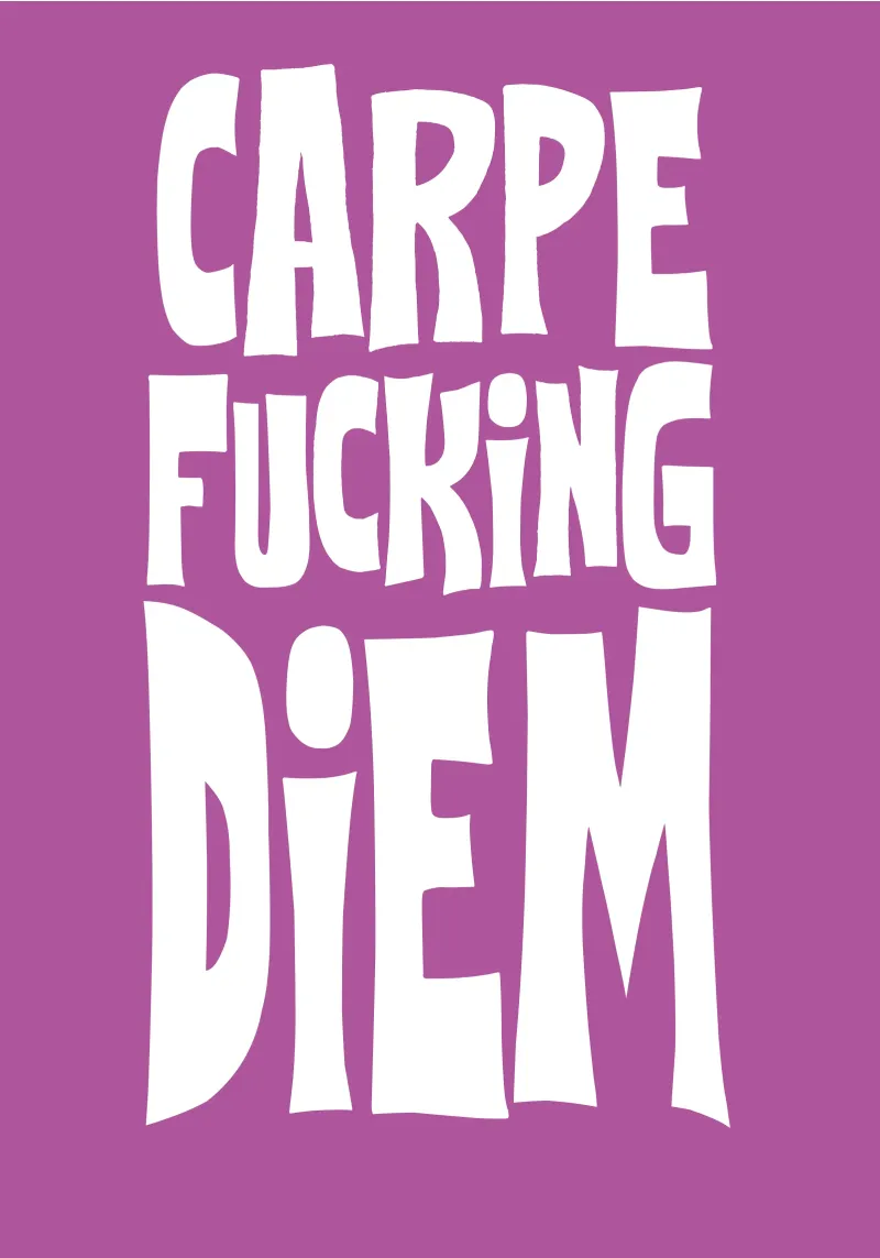 Carpe Diem 3 pellicola backlit da Flo Klein
