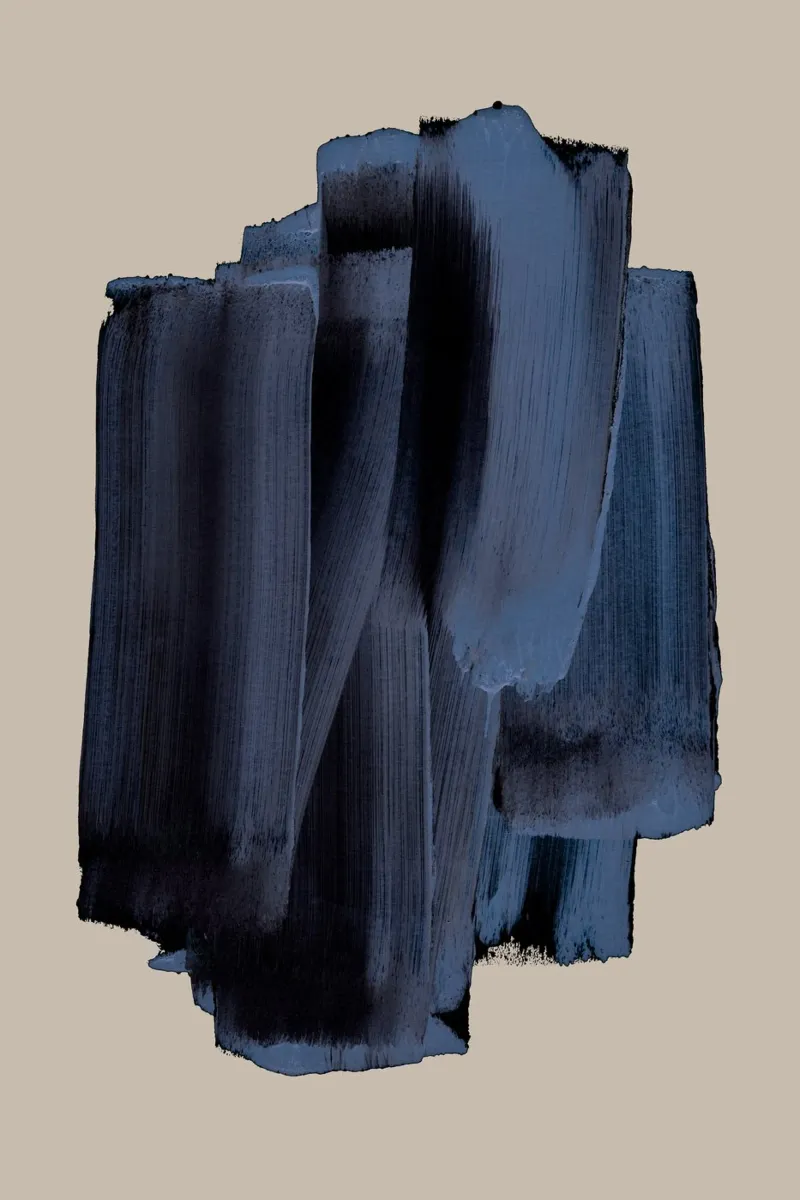 Abstract Brush Strokes 58 poster da Mareike Böhmer