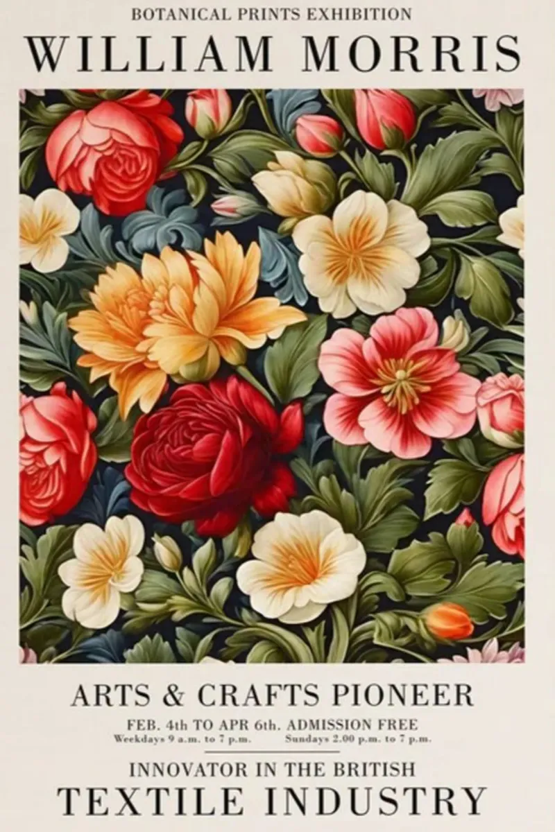 beatiful colorful roses poster by Ropech Shop