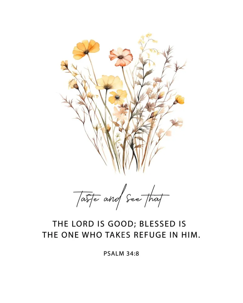 Taste and See Goodness canvas by vintageshop