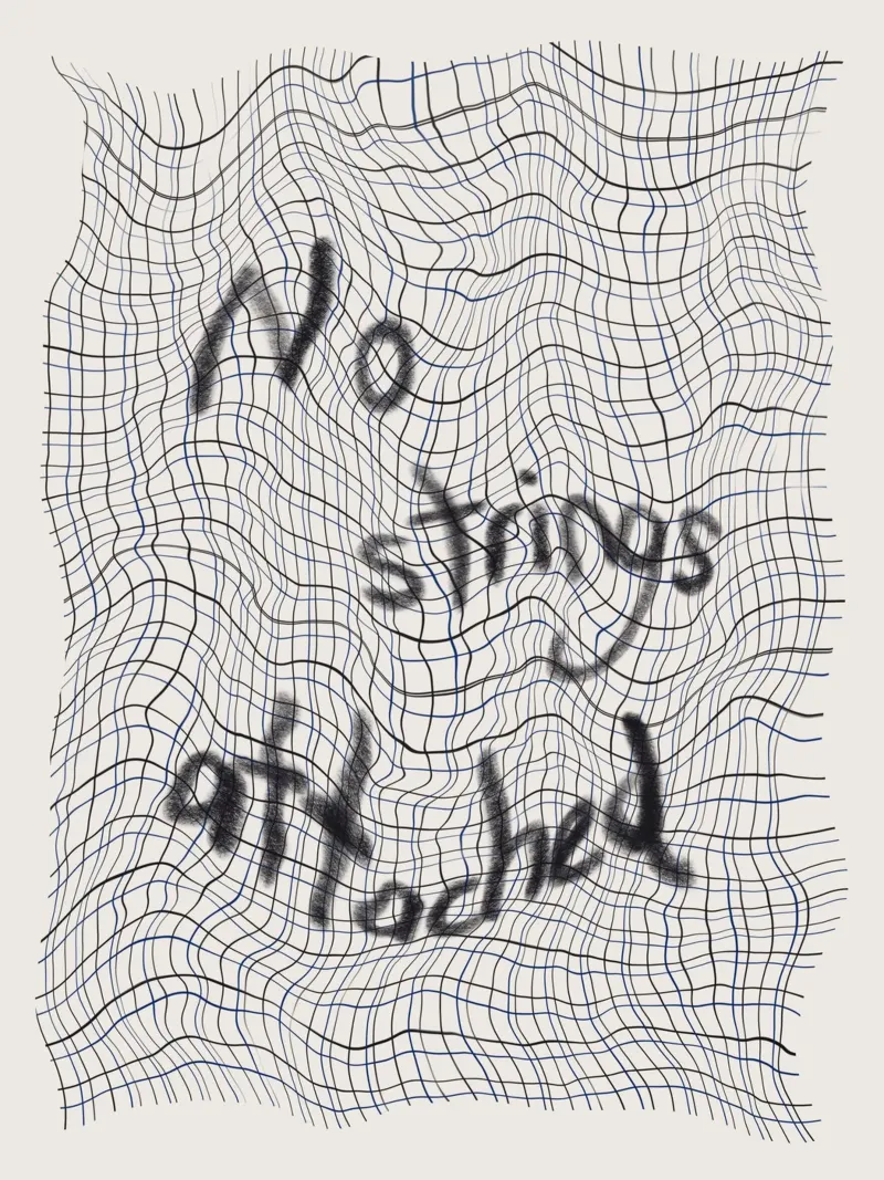 No strings attached canvas with Floater frame by Little Dean