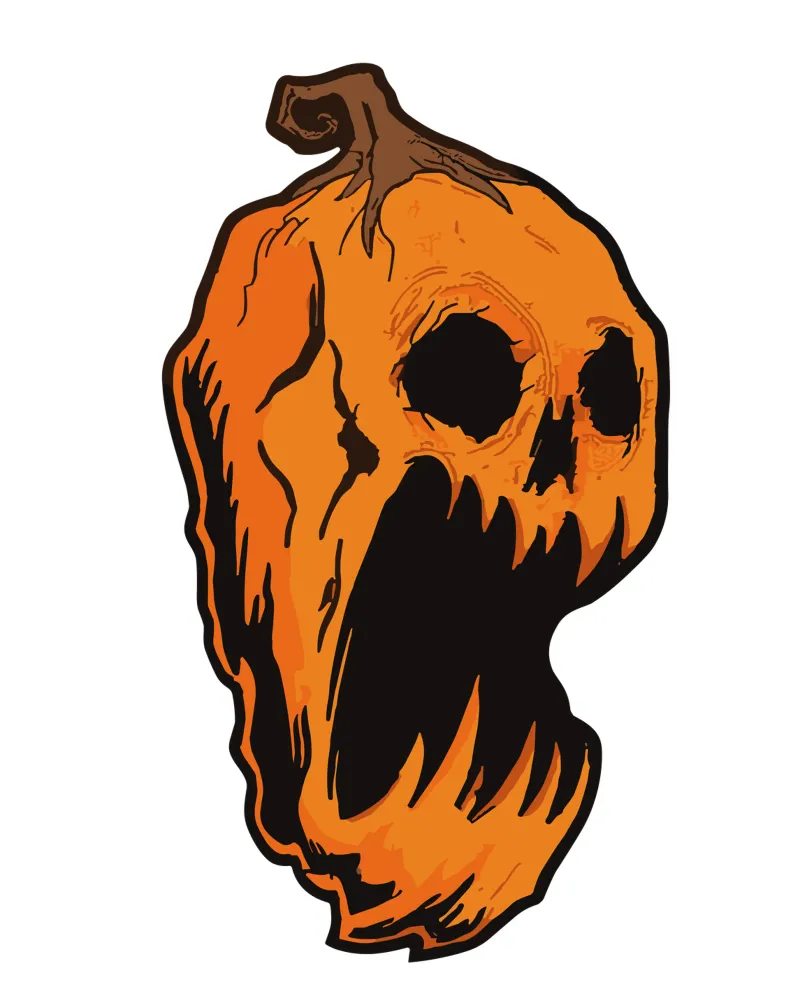 Pumpkin eerie poster van edsonramosart