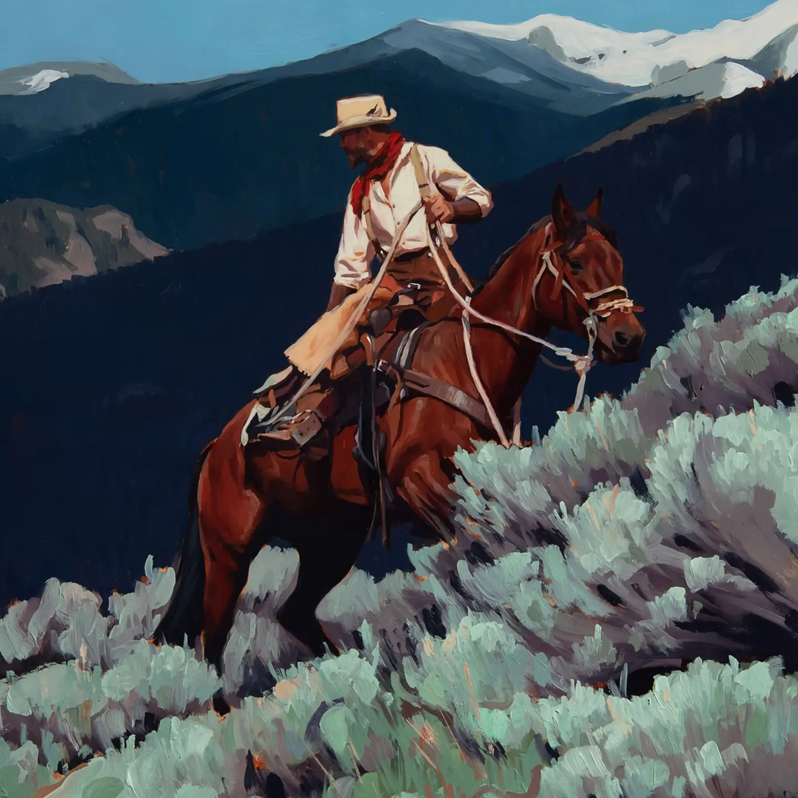 Springtime in Wyoming canvas by Riggle Glenda