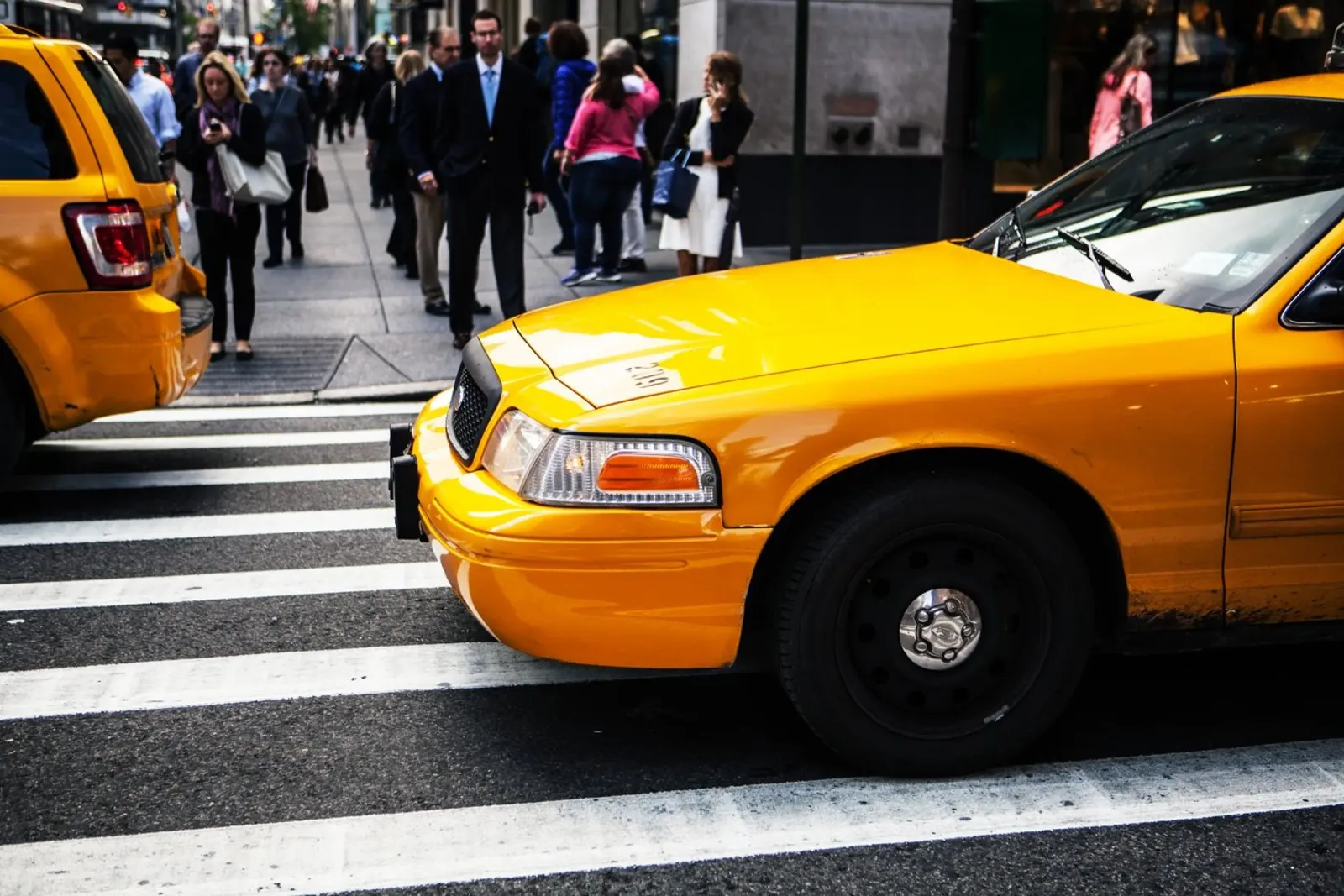 Yellow Cab, New York carta hahnemühle da Wanderlust Vibes