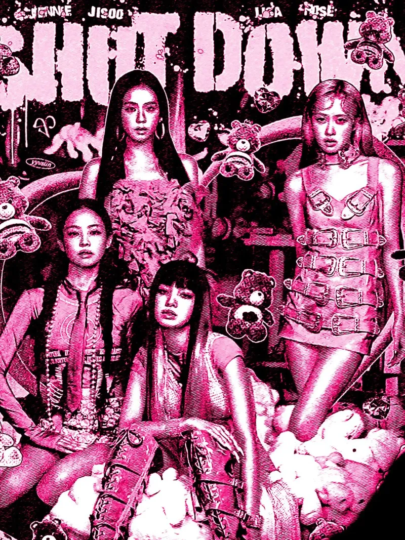 Blackpink pellicola backlit da music soul