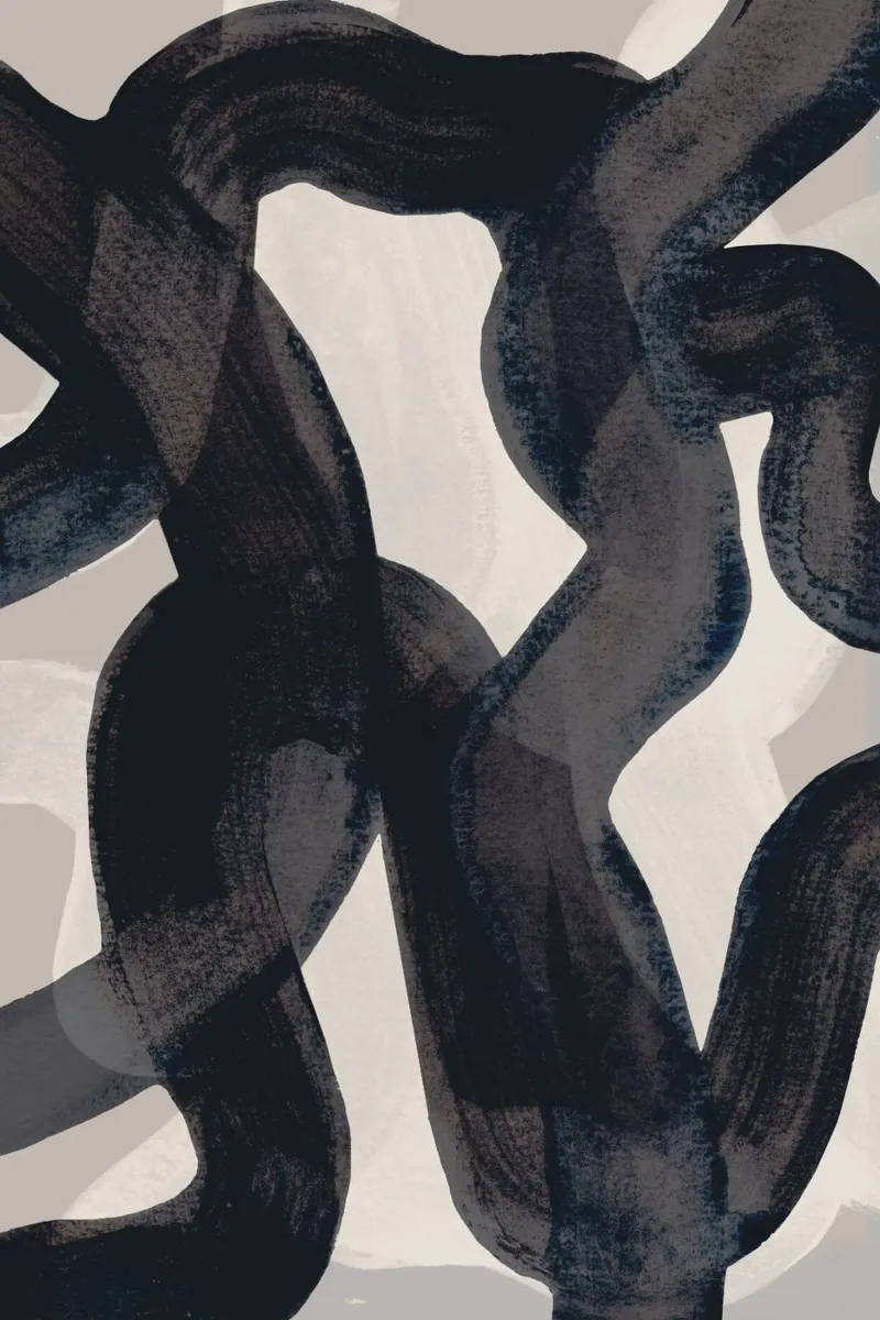 Abstract Brush Strokes 65 carta hahnemühle da Mareike Böhmer