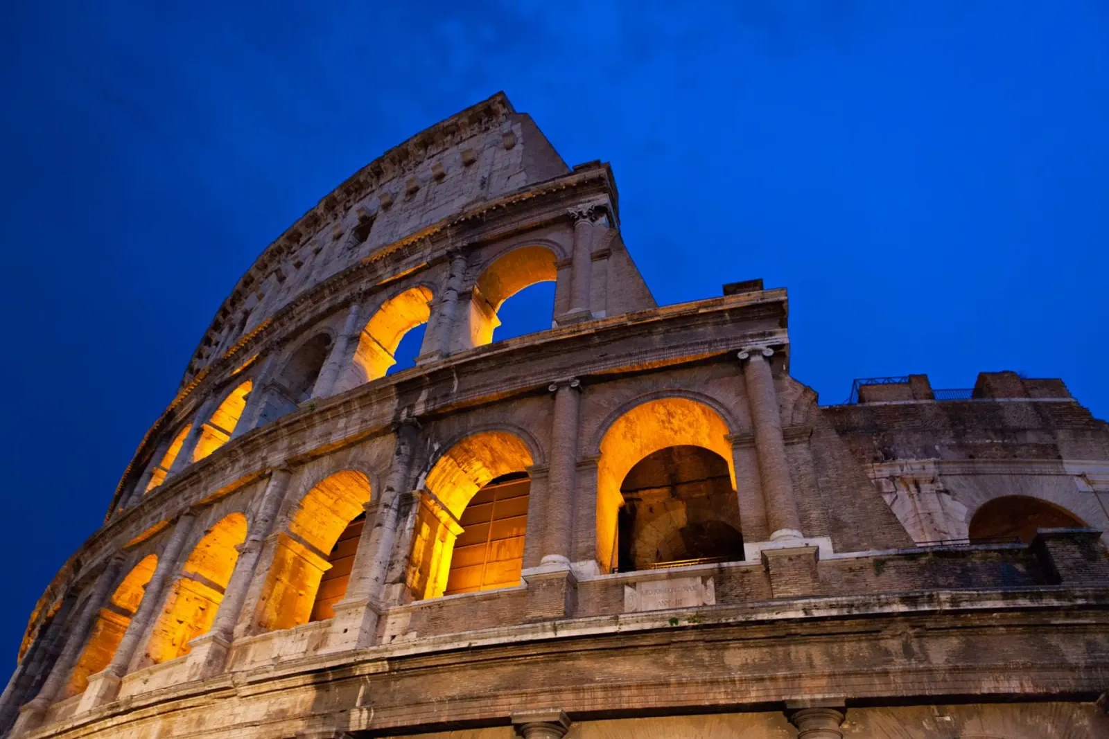 Il bagliore del Colosseo, Roma carta hahnemühle da Wanderlust Vibes