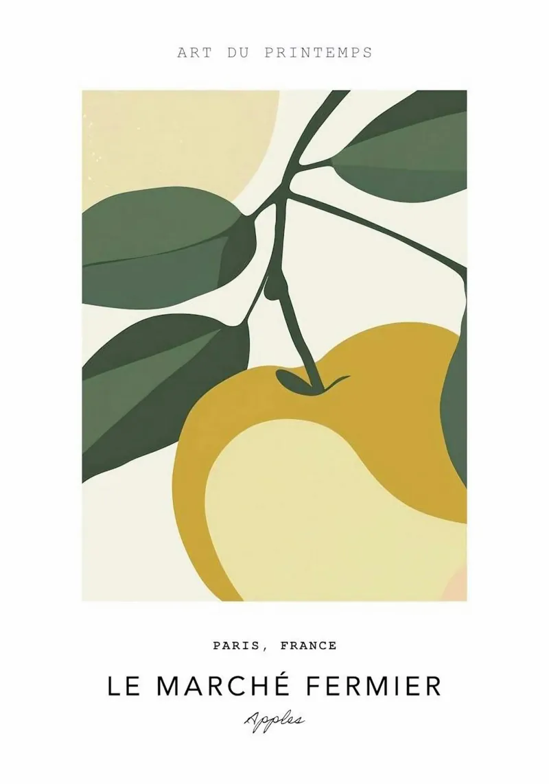 Apfel Hahnemühle von Oscar Shaw