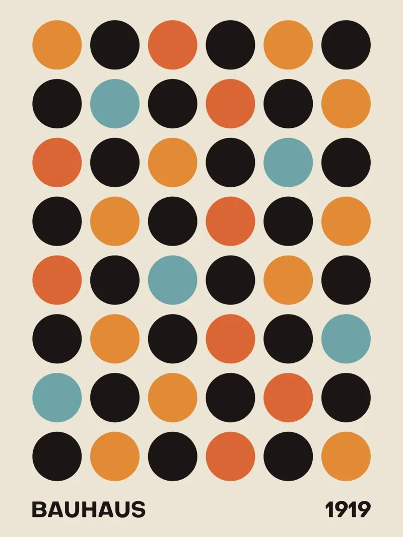 circles pattern canvas by Amber Hughes