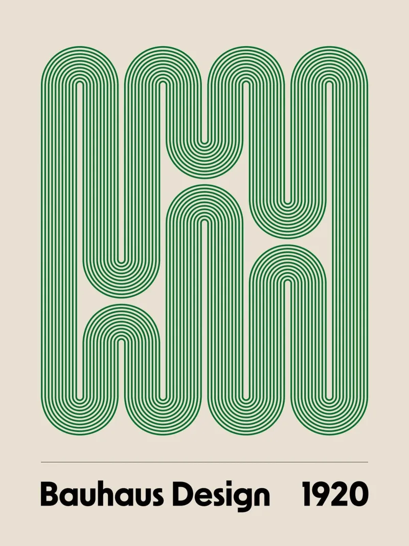 interconnected lines geometric design canvas by Amber Hughes