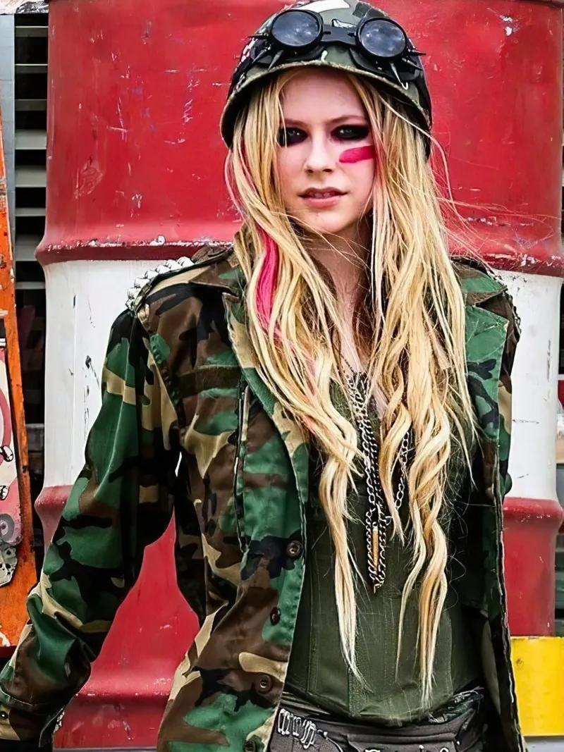 Avril Lavigne poster con telaio in plastica da Musadad Shop