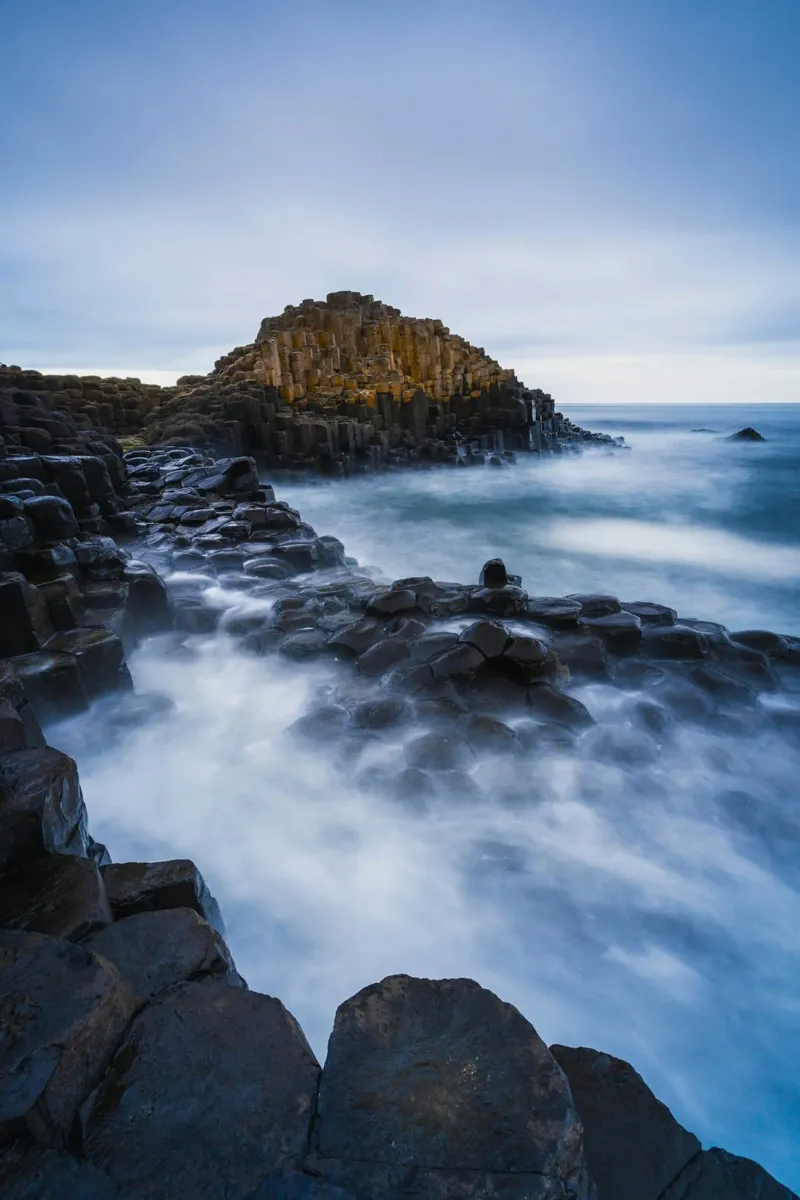 giant s causeway basalt columns canvas by Earthly Visions