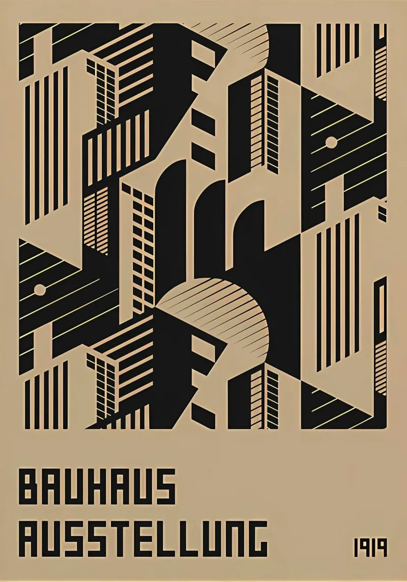 Mostra Bauhaus pellicola backlit da Sigurd