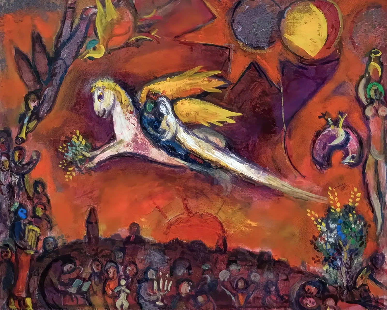 Cantico dei Cantici IV (8) marc chagall pellicola backlit da MC Exhebition
