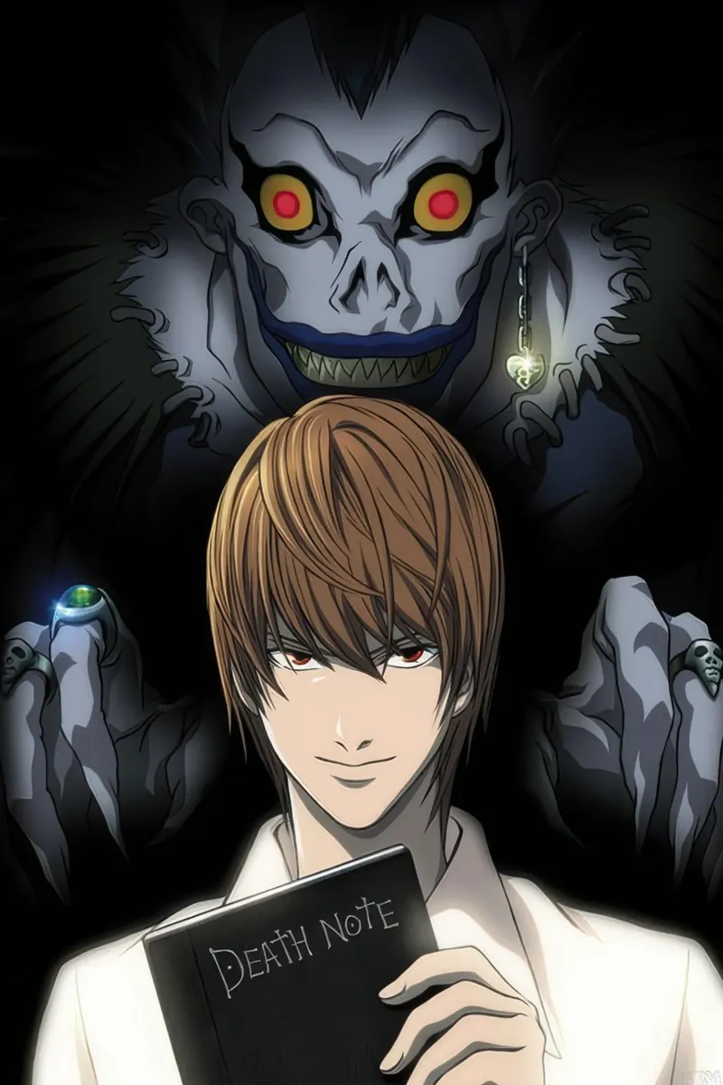 ABYstyle Licenza ufficiale Death Note Light & Ryuk Mini pellicola backlit da Peacelove
