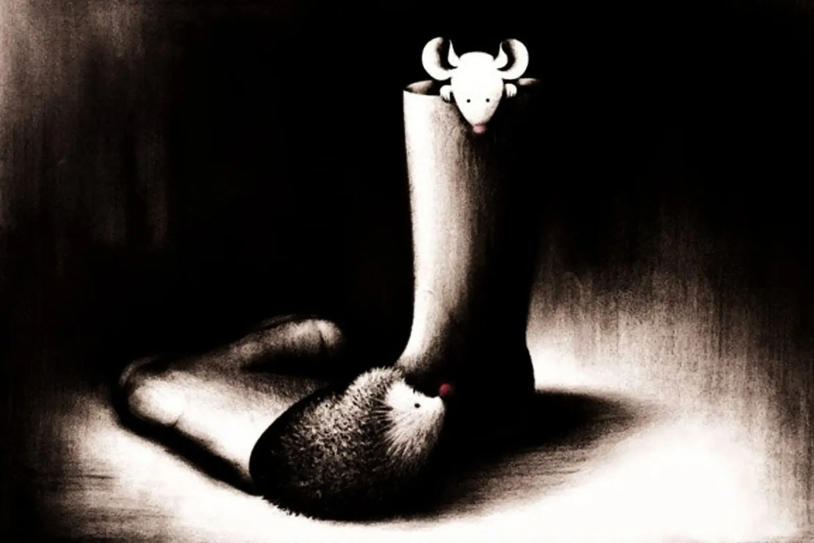 Boot Camp by Doug Hyde poster with wooden frame by Hyde Hi