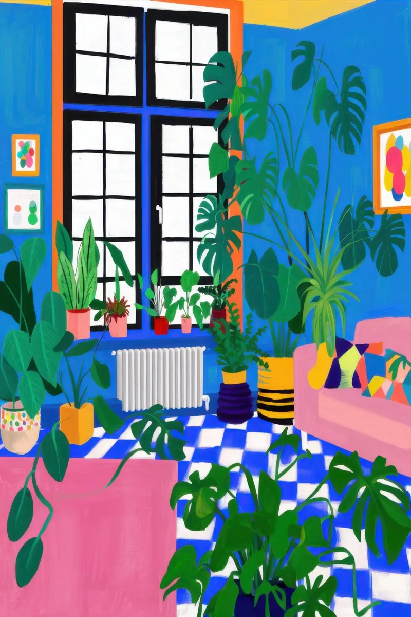 Levendige kamer heiligdom hahnemühle van Frosh Pallete