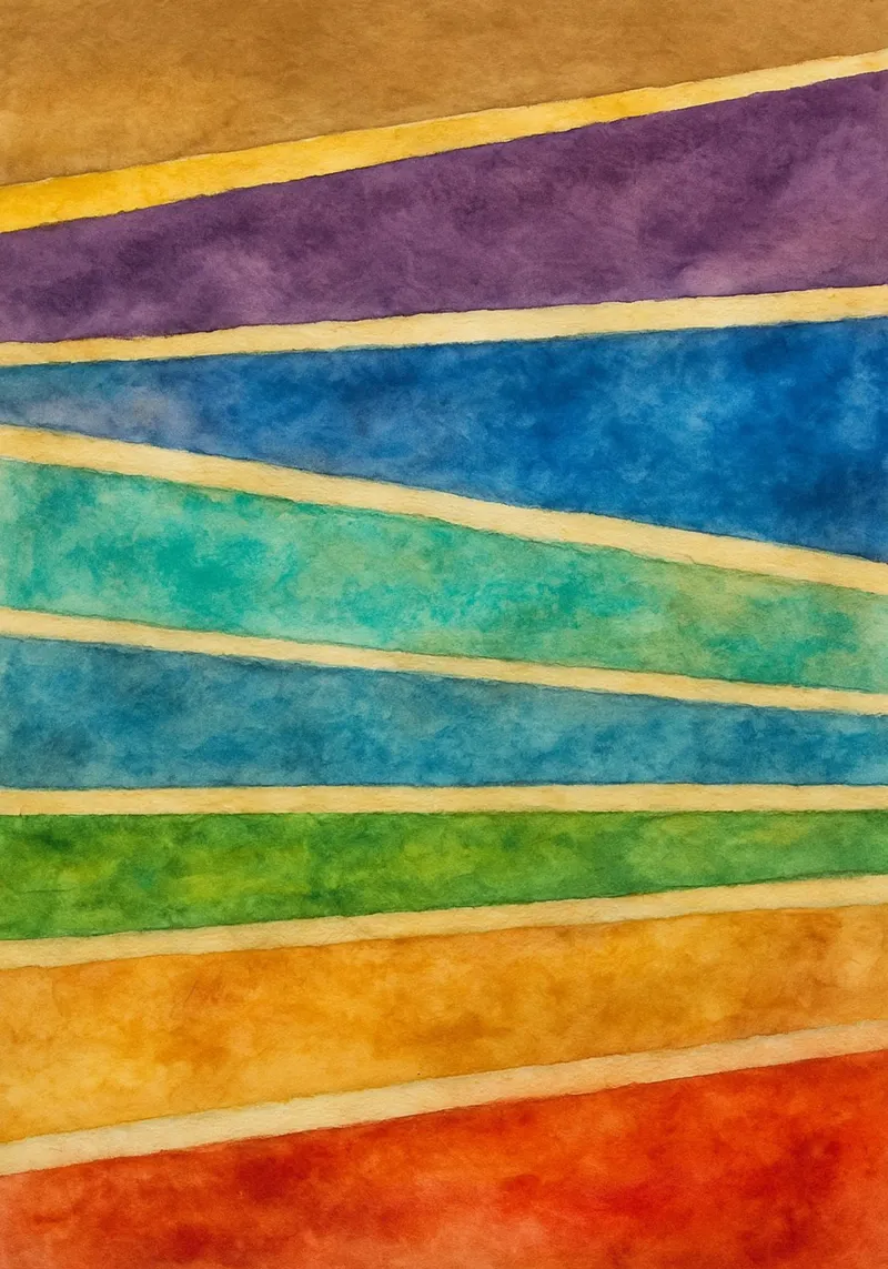 slash line abstract drawing ilustration canvas by Permatax