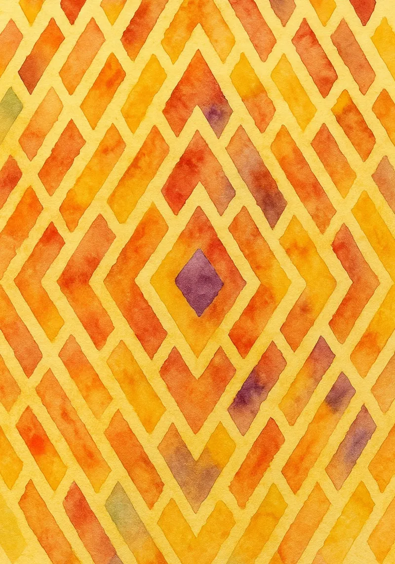 gestapelte Diamantzeichnung Illustration Acryl-Glas von Permatax