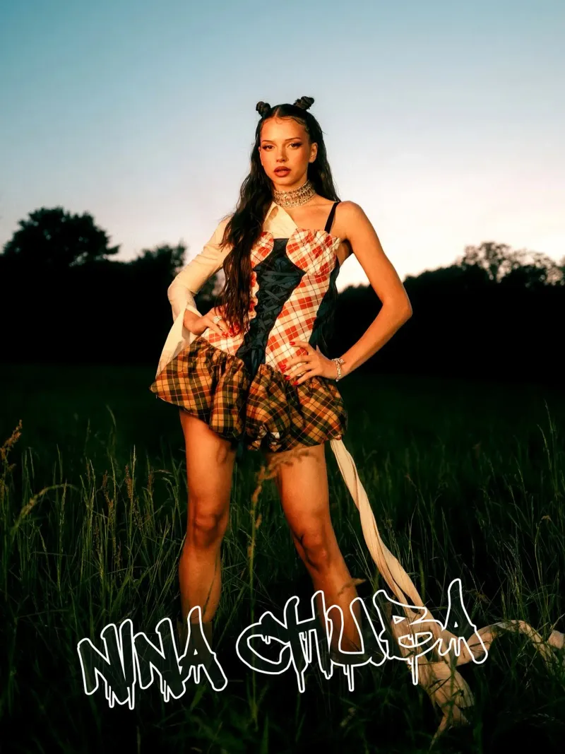 nina Chuba 122 poster with plastic frame by AudioLibrary