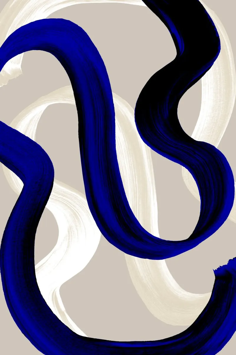 Abstract Brush Strokes 80 carta hahnemühle da Mareike Böhmer