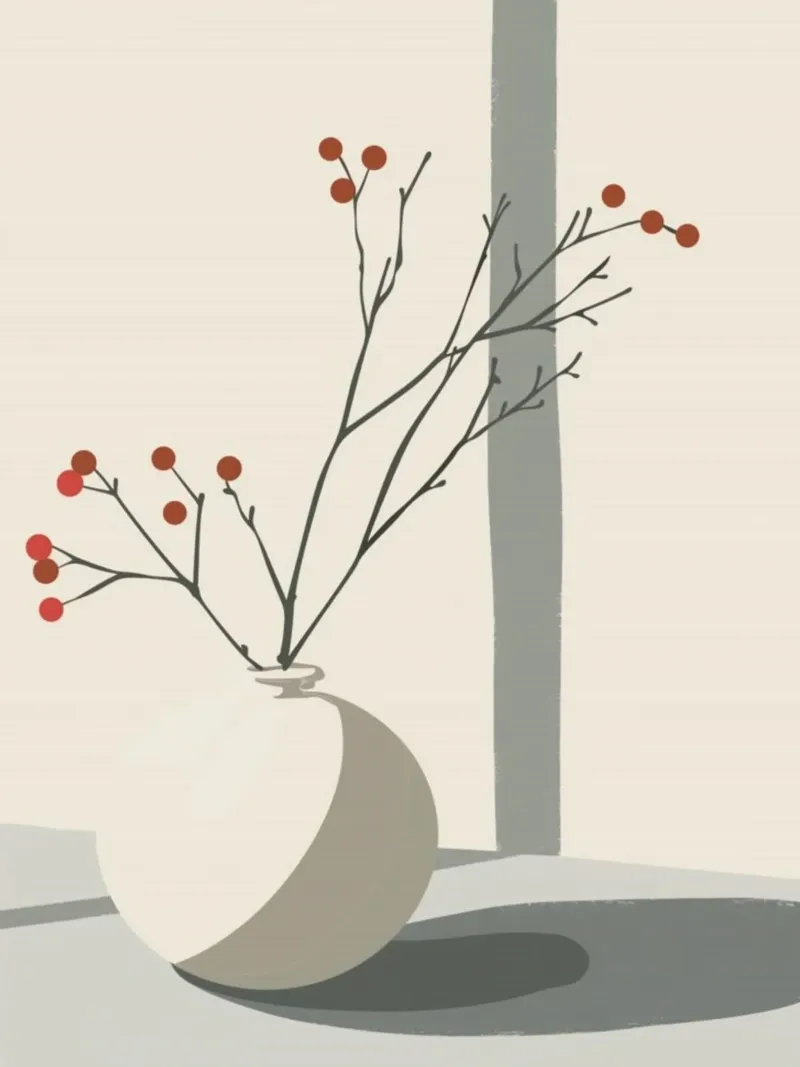 berries vase carta hahnemühle da prindy