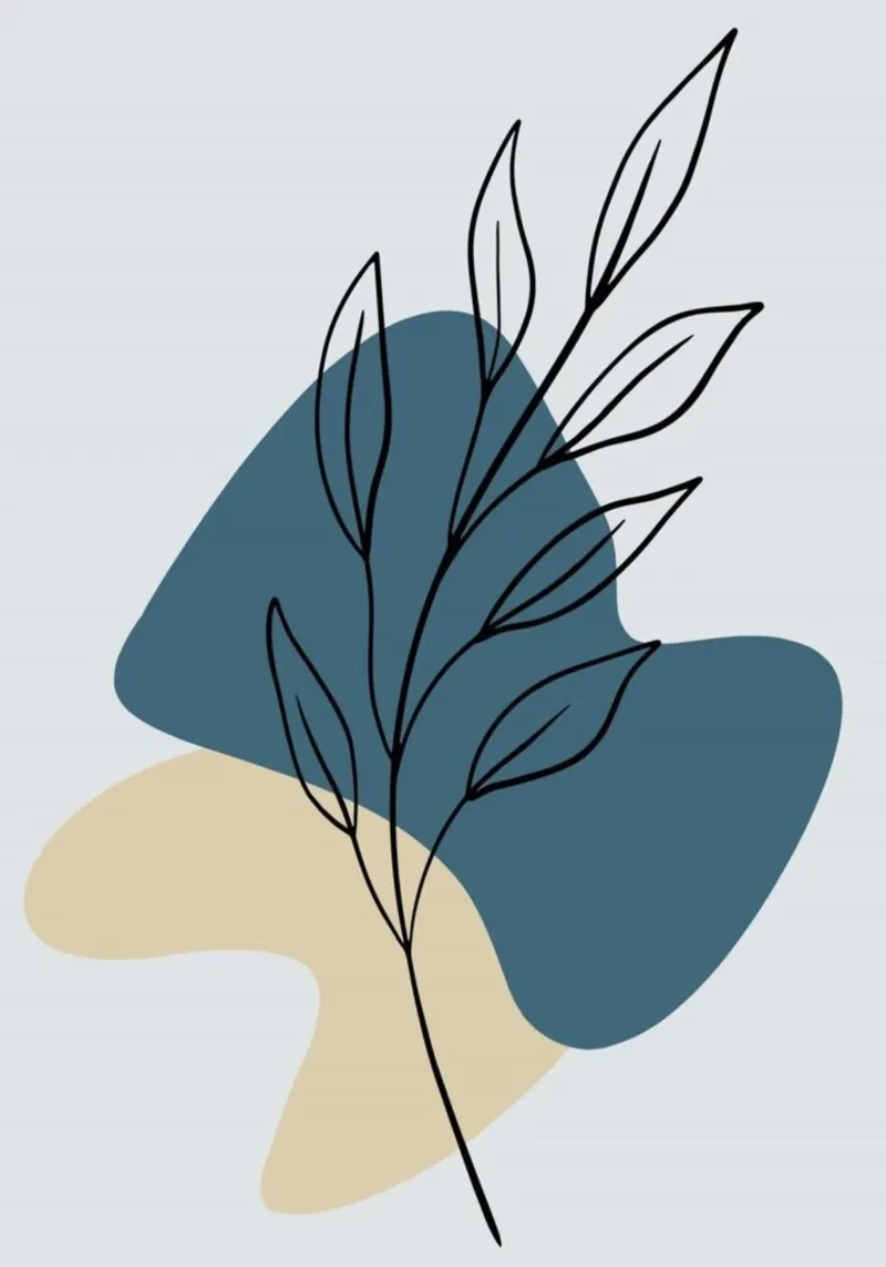 minimalist line drawing design alluminio dibond da prindy
