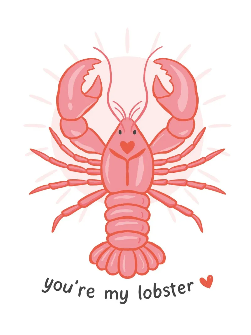 You're my lobster pellicola backlit da Vivdesign