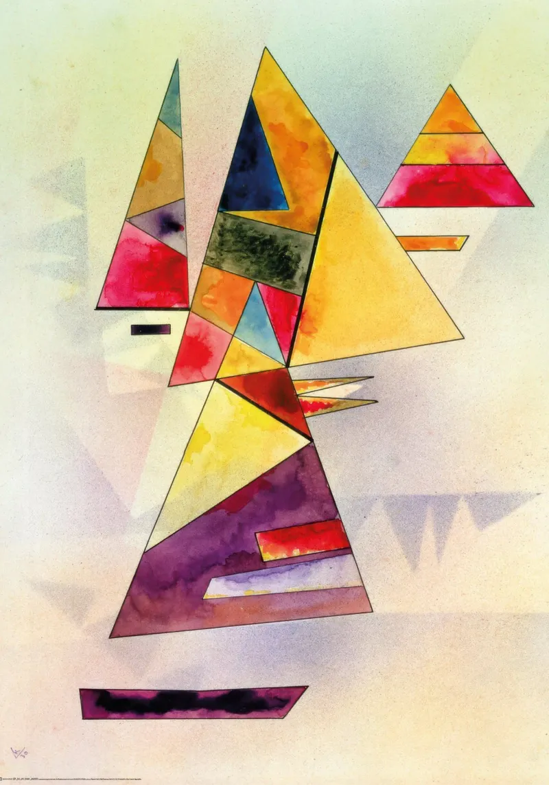 Composizione di manifesti (1930) pellicola backlit da Kakakoi