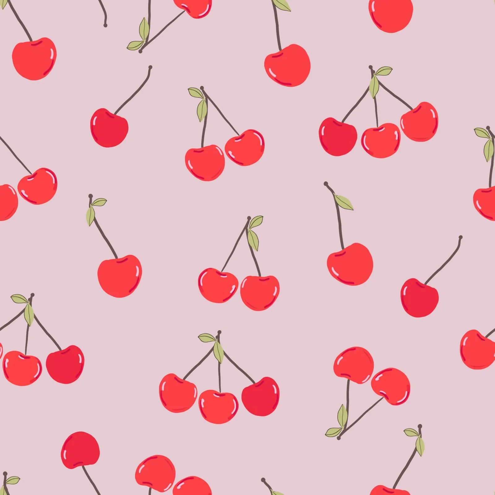 Valentine's Day design cherries forex plate by gulsengunel