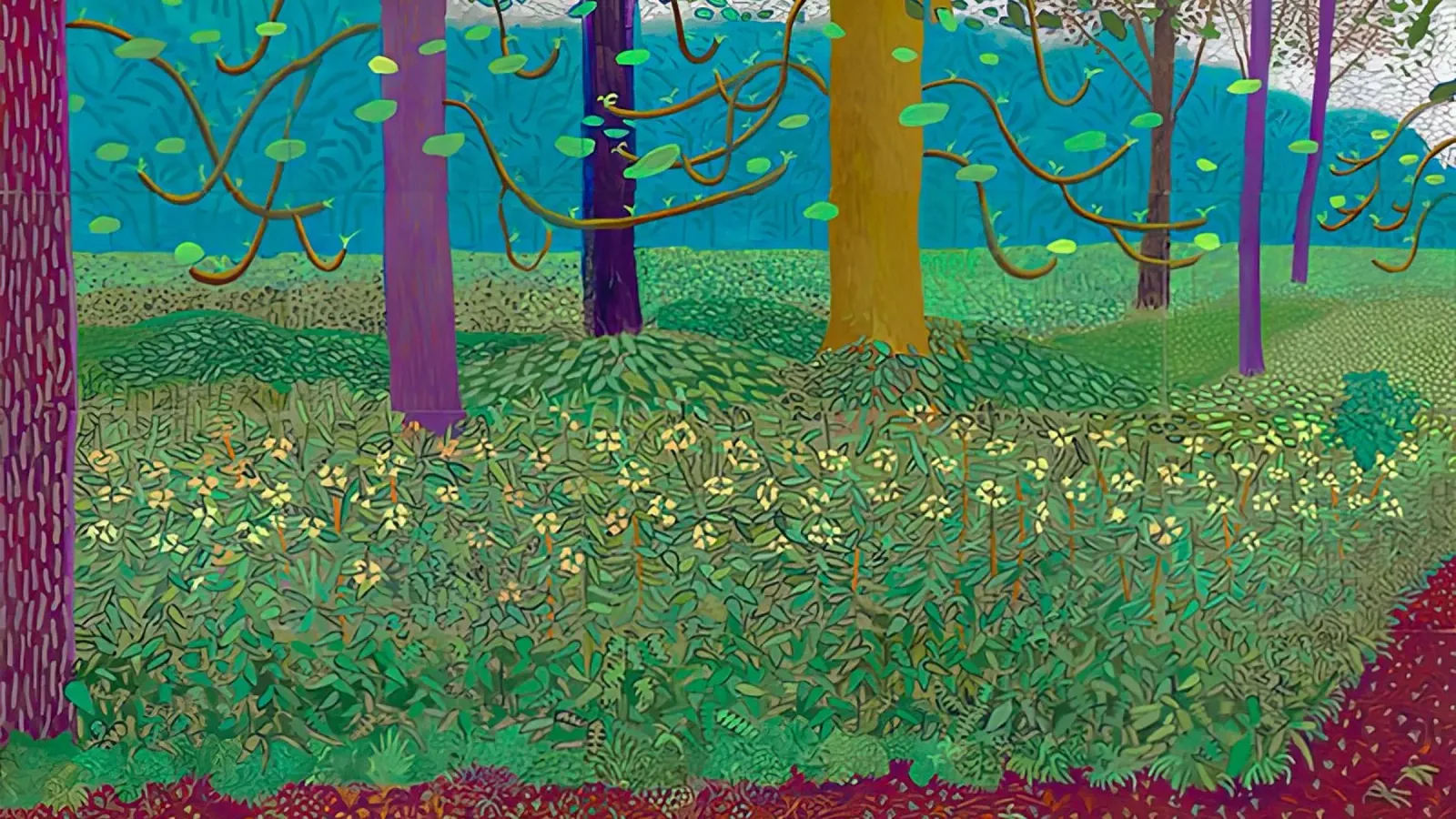 david hockney 24 tela da LuppiLappi