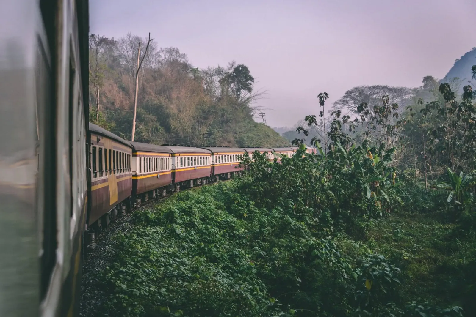 Jungle Train Journey, Thailand hahnemühle by Wanderlust Vibes