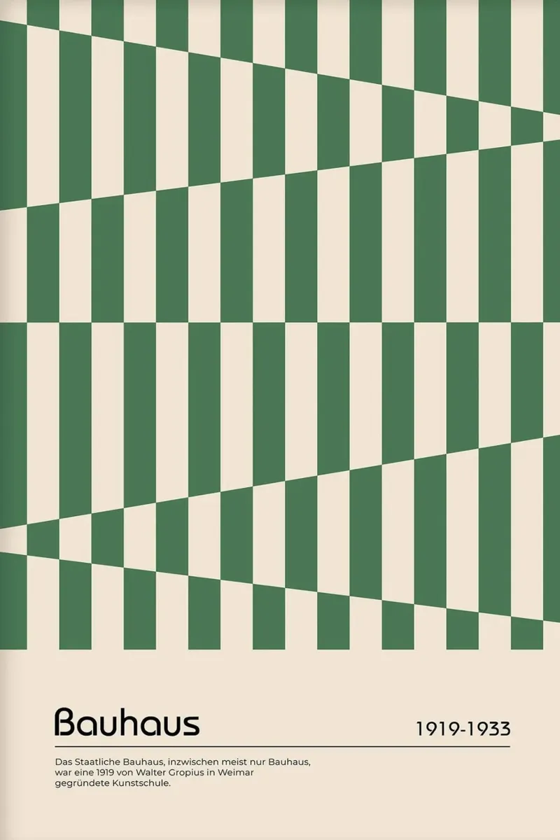 triangoli strisce linee tela da David Taylor