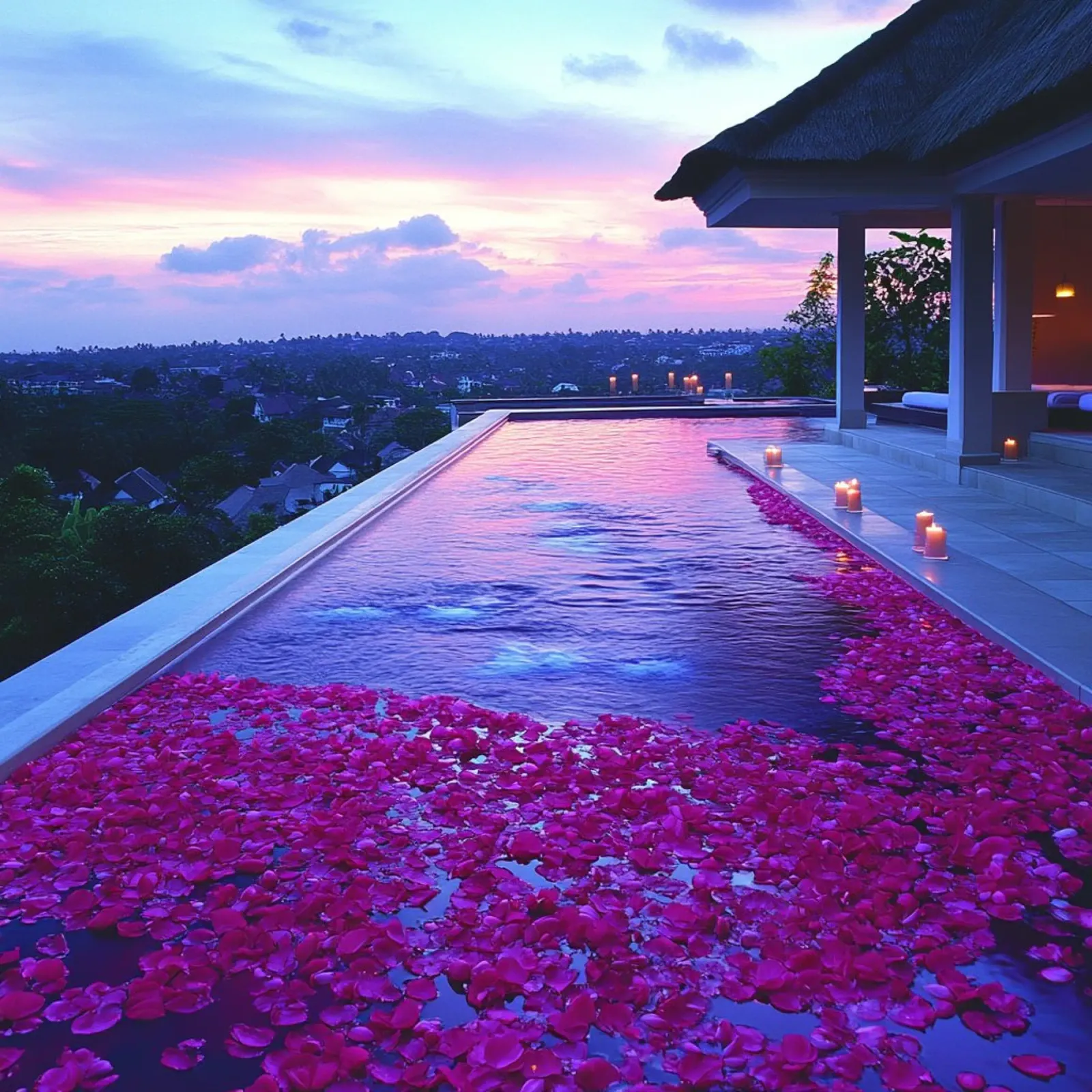 Bali Serenity Rituals tela con Cornice a cassetta da Wanderlust Vibes