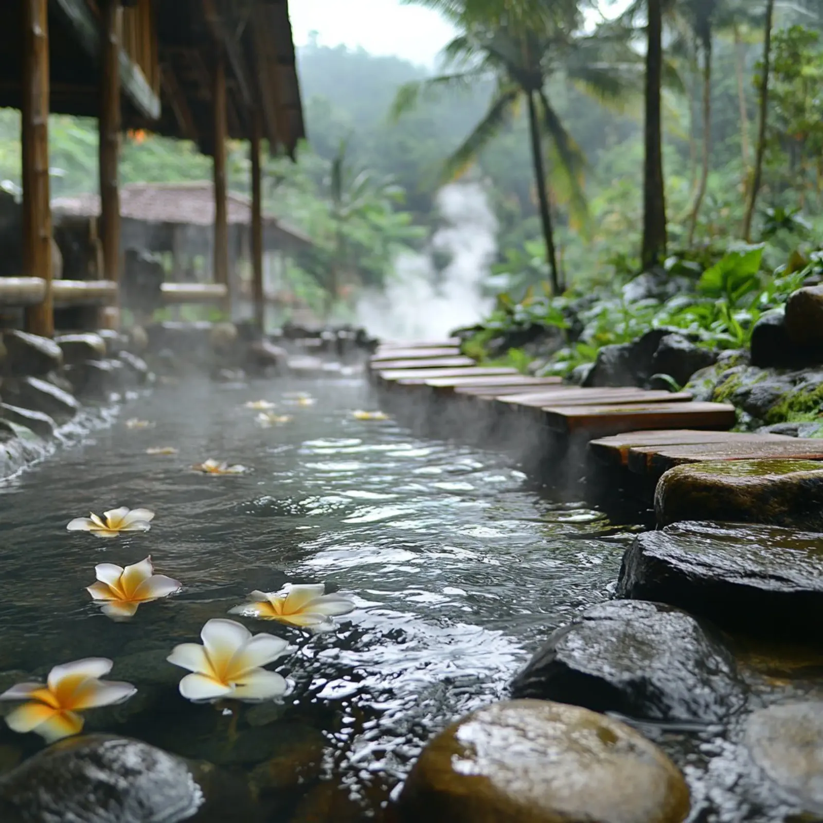 Bali Serenity Rituals tela con Cornice a cassetta da Wanderlust Vibes