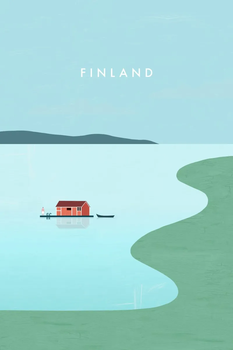 Finlandia pellicola backlit da Katinka Reinke