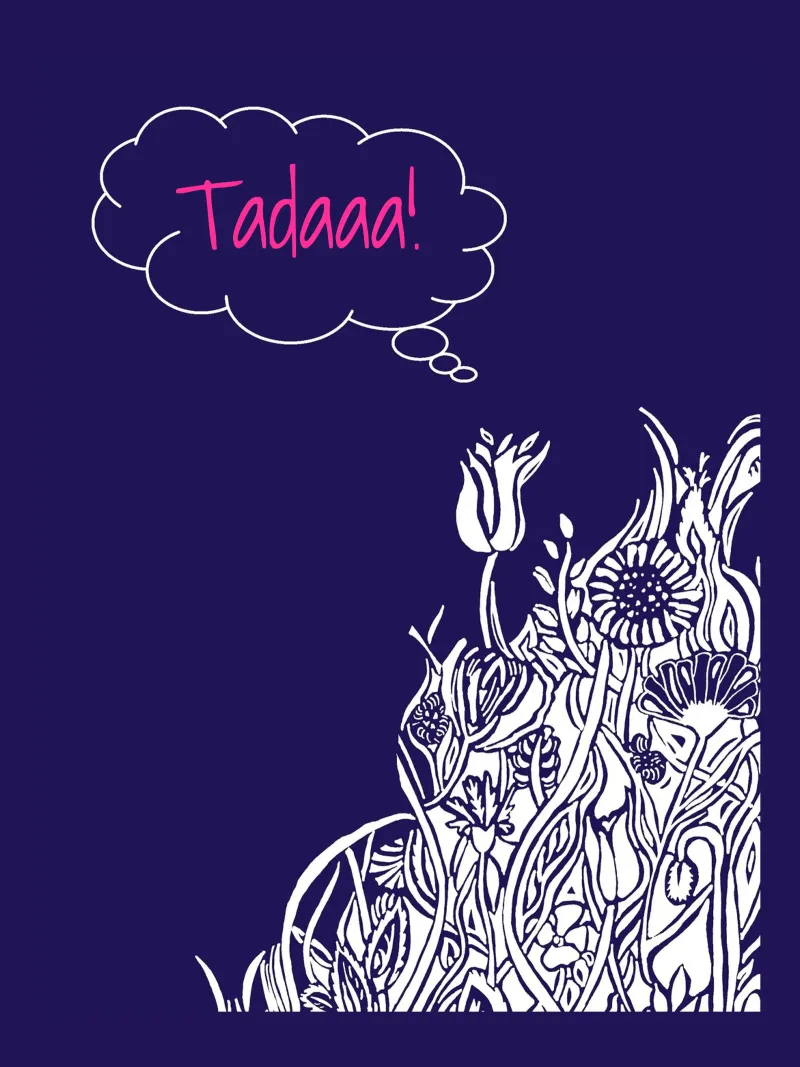 Tadaaa! Pensiero floreale. pellicola backlit da PaperLine Art