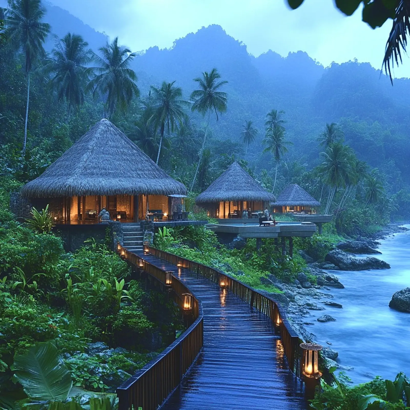Bali Serenity Rituals tela con Cornice a cassetta da Wanderlust Vibes
